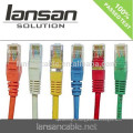 CAT6 PATCH CORD LAN CABLE 2M 3M 5M (CE / RoHS / UL / ISO)